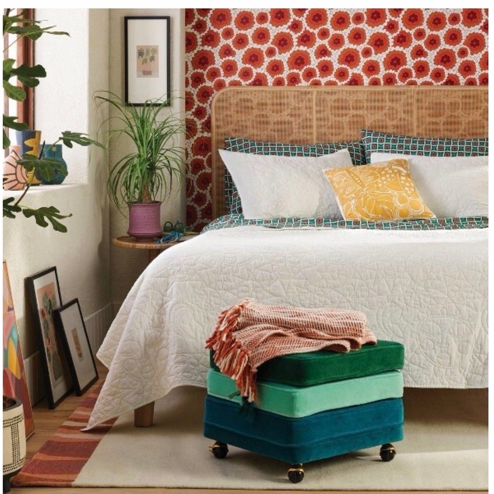 Opalhouse designed with Jungalow Early Rising Sun Quilt Cream Twin - new